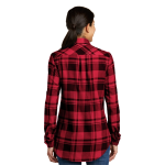 Port Authority Women's Plaid Flannel Tunic .